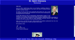 Desktop Screenshot of bjoern-clemens.de